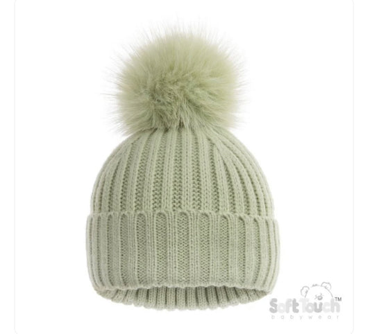 Knitted Pom Hat